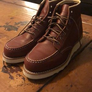 Worn once red wings